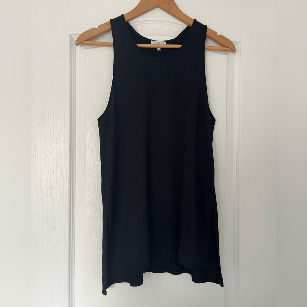 ARITZIA WILFRED FREE BLACK TANK TOP SMALL
